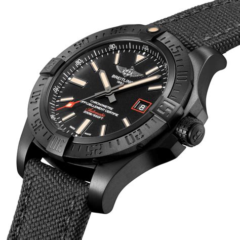 black breitling avenger|breitling avenger blackbird review.